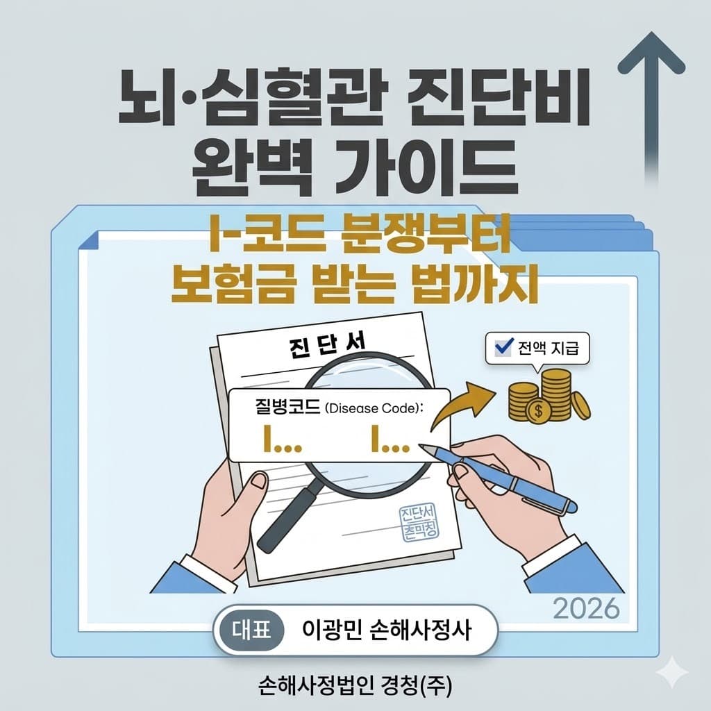 뇌·심혈관 진단비 완벽 가이드 — I-코드 분쟁부터 보험금 받는 법까지 (2026)