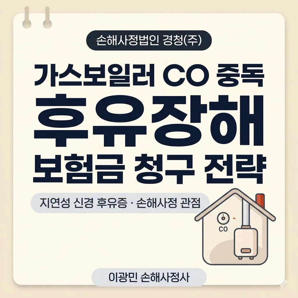 가스보일러 일산화탄소 중독 사고: 임대인 시설 책임·후유장해 입증 전략